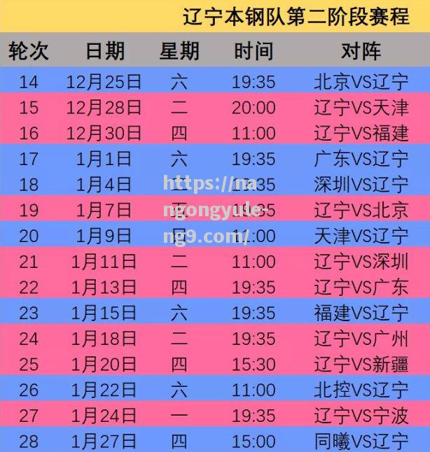 CBA新赛季赛程正式公布：2021-2022赛季时间表曝光_