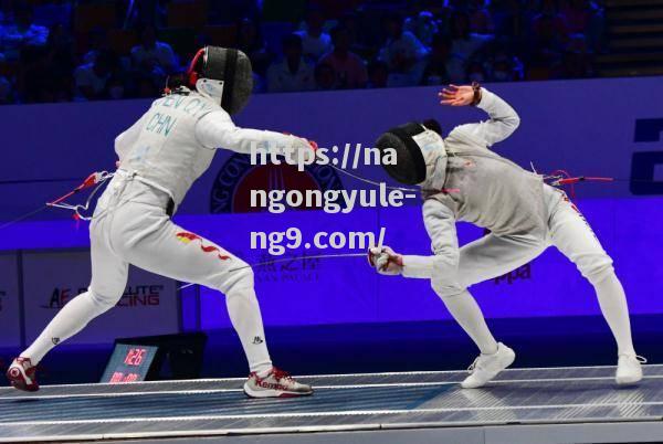 瑞典男子击剑选手夺冠，登上领奖台